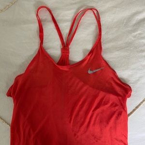 Red bike workout tank!